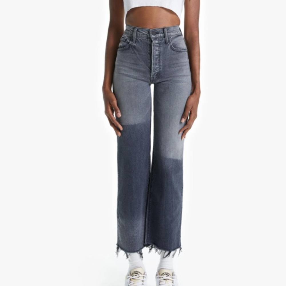 Mother Superior The Rambler Ankle Fray Straight Jeans